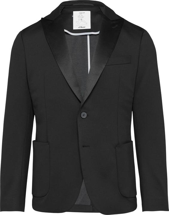 S.Oliver Indoor-Sakko s.O JOGG: Smoking-Sakko aus Jersey