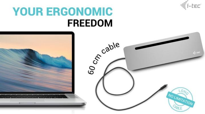 Produktbild i-tec USB-C Metal Ergonomic (USB-C, 11 Ports)