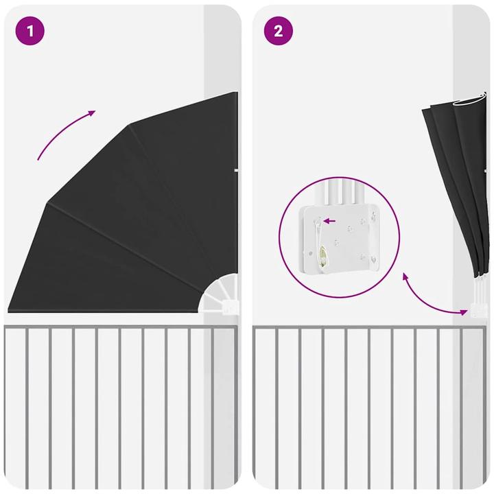 Produktbild vidaXL Balkon Sichtschutz (140 cm)