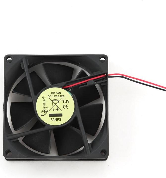 Produktbild Gembird FANPS PC case fan, 80x80 (80 mm, 1x)