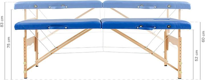 Actual product image Quirumed Easy Folding Wooden Massage Chair