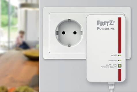 Actual product image FRITZ! Powerline 1240E WLAN set (1200 Mbit/s)