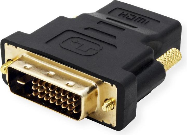 Produktbild Roline DVI - HDMI Adapter (DVI, HDMI, 5 cm)
