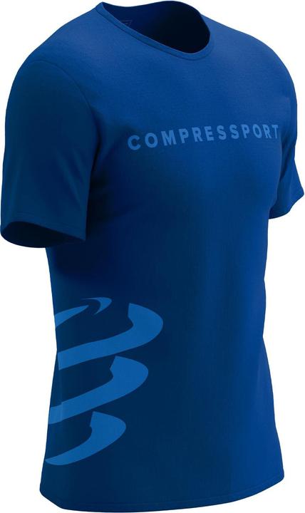 Produktbild Compressport Logo SS Tshirt M Estate blue pacific (S)
