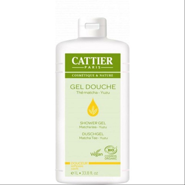 Produktbild Cattier gel ducha suave te matcha 1l (1000 ml)
