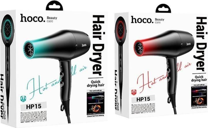 Actual product image Hoco Other hair dryer with hot and cold air HP15 gradient blue