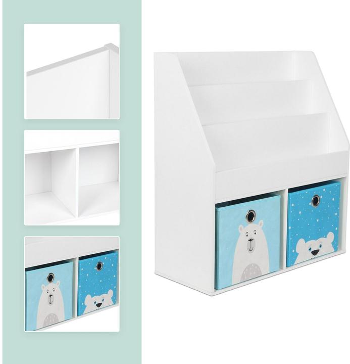 Immagine prodotto Relaxdays Scaffale per libri bambini (72 x 30.50 x 79 cm)