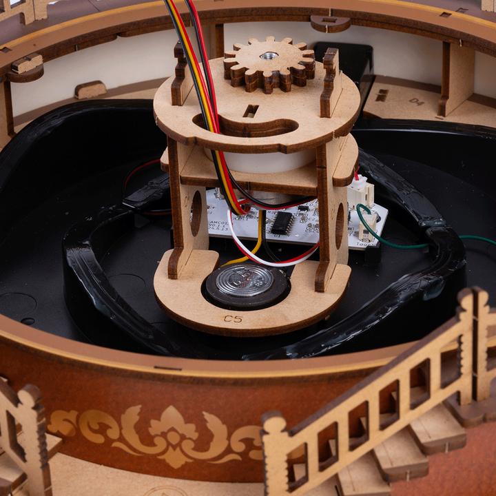Image du produit Robotime Grande roue de la boîte à musique