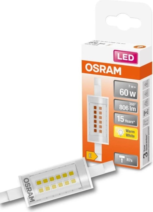 Image du produit Osram Ligne fine (R7, 7 W, 806 lm, 1 x, E)