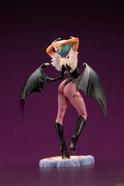 Actual product image Kotobukiya Darkstalkers Bishoujo PVC Statue 1/7 Lilith Limited Edition 22 cm