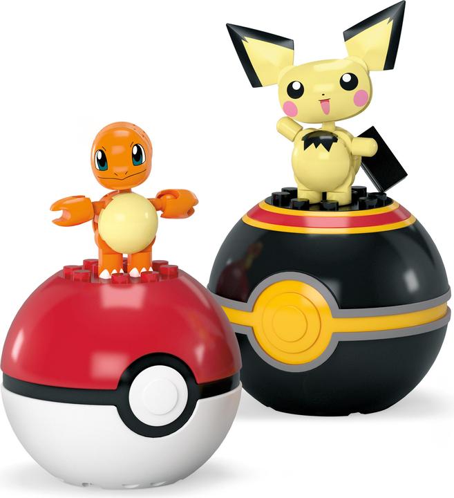 Immagine prodotto Pokémon Poké Ball - Charmander e Pichu