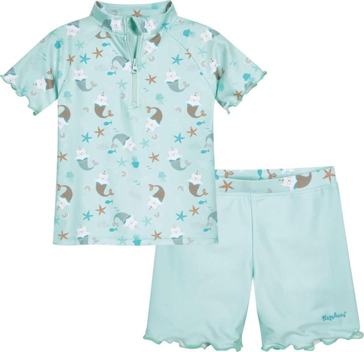 Actual product image Playshoes Kid's UV protection bath set unicorn sea cat (80)