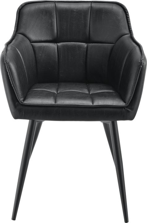 Image du produit En.Casa Chaise de salle à manger (lot de 4) Birmingham Noir
