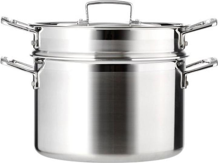 Actual product image Le Creuset Pasta pot with insert (Pot, Aluminium, Stainless steel)