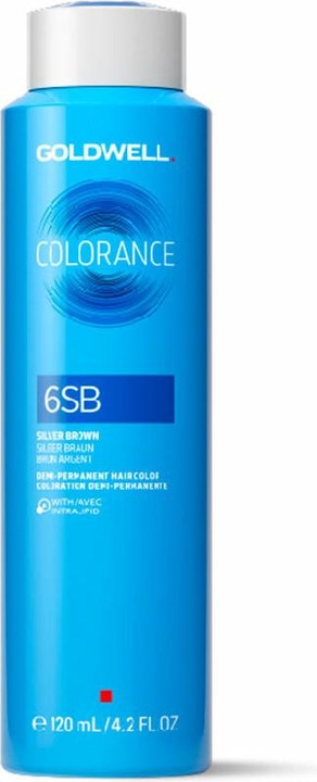 Produktbild Goldwell COLORANCE demi-permanent hair color #6SB 120 ml (6SB 	silber braun)