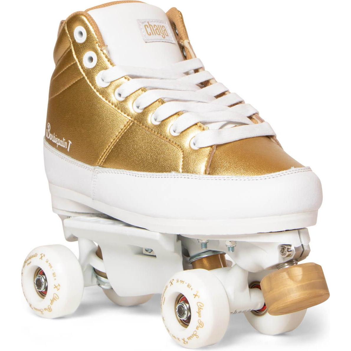 Chaya, Damen, Rollschuhe, Park Kismet Barbiepatin (43), Gold, Weiss
