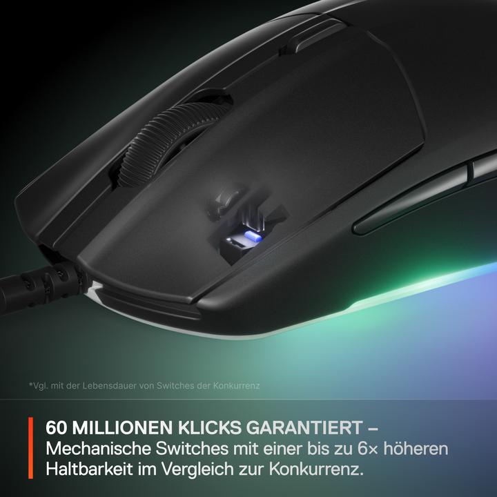 Image du produit SteelSeries Rival 3 Gen 2 - Black (Filaire)