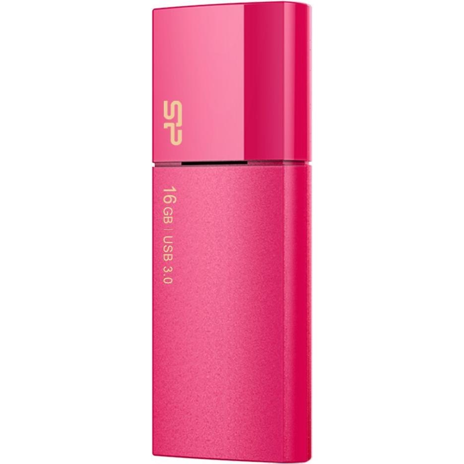 Thumbnail - Silicon Power Blaze B05 (16 GB, USB-A, USB 3.1), USB Stick, Pink