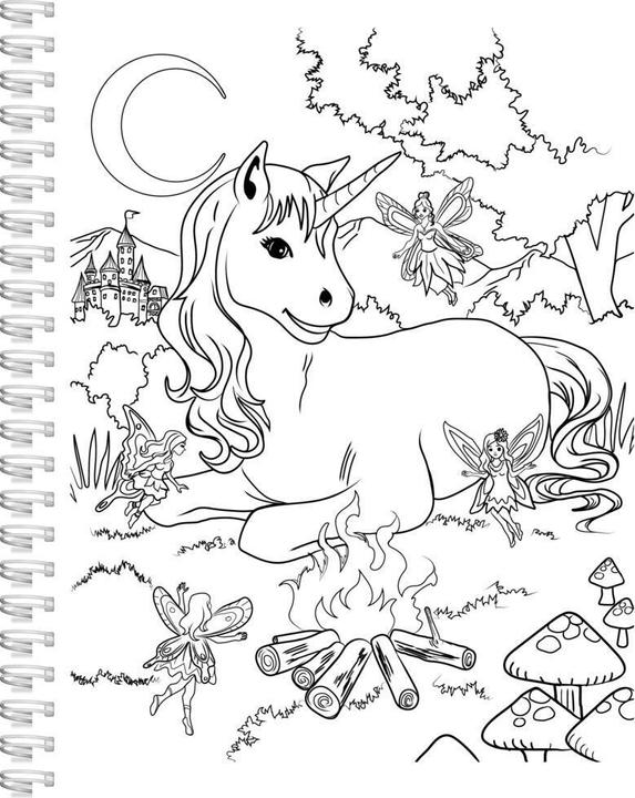 Produktbild Verlag:Einhorn-Malbuch