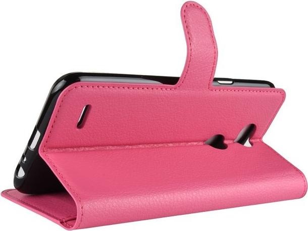 Actual product image MU Classic Litchi Leather Bookcover Series (LG X Power 3)