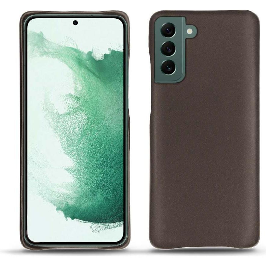 Noreve Lederschutzhülle (Samsung Galaxy S22+ 5G), Smartphone Hülle, Grau