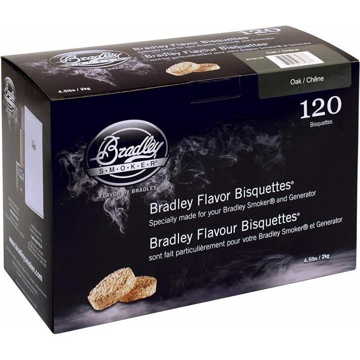 Bradley Smoker, Accessori per affumicatori, Biscotti al Gusto di Quercia
