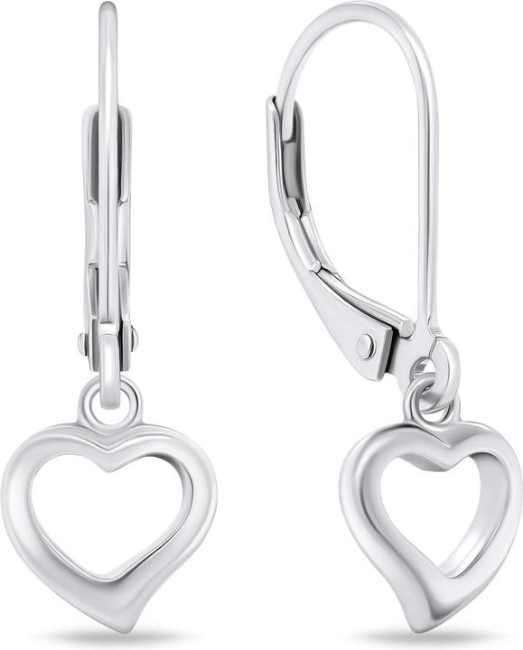 Image du produit Brilio Silver - Romantic silver earrings Hearts EA729W