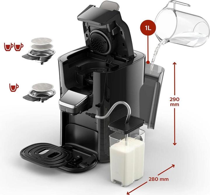 Produktbild Senseo HD6574/50 Latte Duo (Senseo)