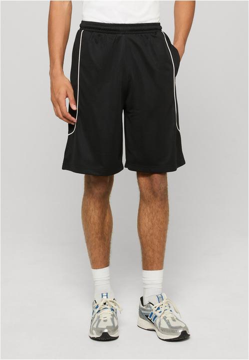 Image du produit Urban Classics Piping Mesh Shorts black M (M)