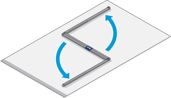 Image du produit tesa Moustiquaire FALT pour portes, cadre en aluminium à taille réglable, pliable (220 x 100 cm)