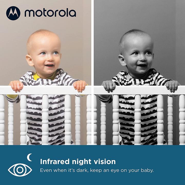 Actual product image Motorola Baby Monitor Video VM482 (Video & Audio, 300 m)