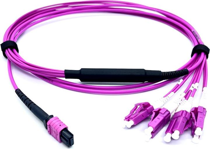 SwissGBIC Patchcord Breakout N/A OM4 2m MPO-LC-OM4-2 (2 m)
