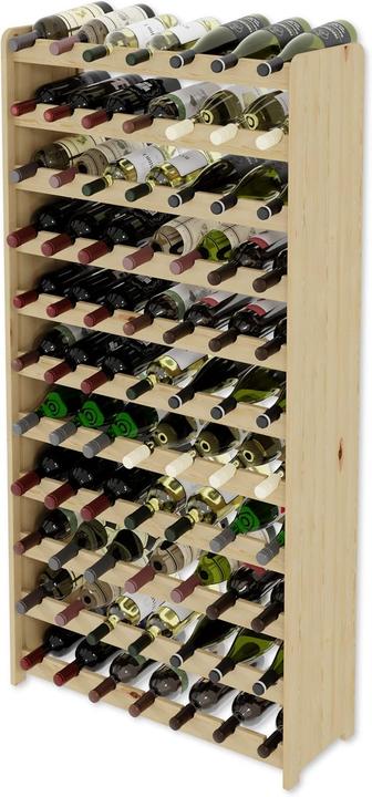 Actual product image Lenmar Wine rack (77 bottles, 72 x 26.50 x 145 cm)