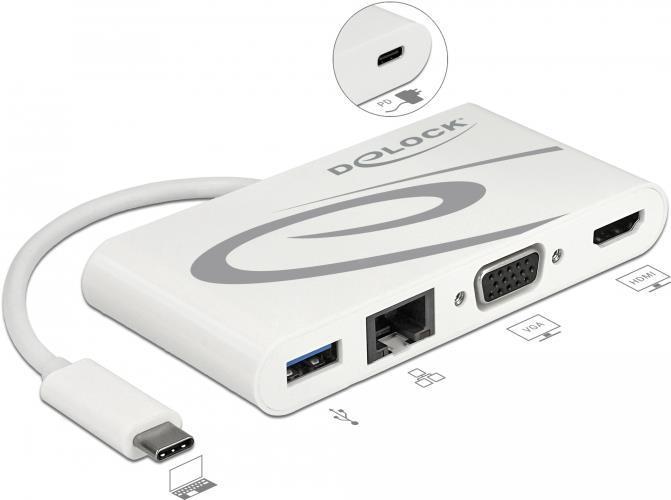 Produktbild Delock Dockingstation USB Type-C 3.1 (USB-C, 5 Ports)
