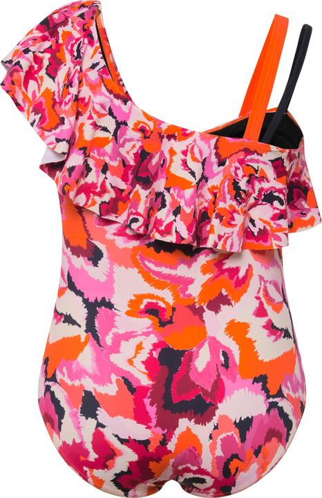 Produktbild Ulla Popken Badeanzug, Stickblumen, Softcups, Volant (50)