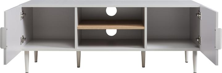 Produktbild En.Casa Fernsehtisch Starvili mit 2 Türen 120x40x45 cm Beige (120 x 40 x 45 cm)