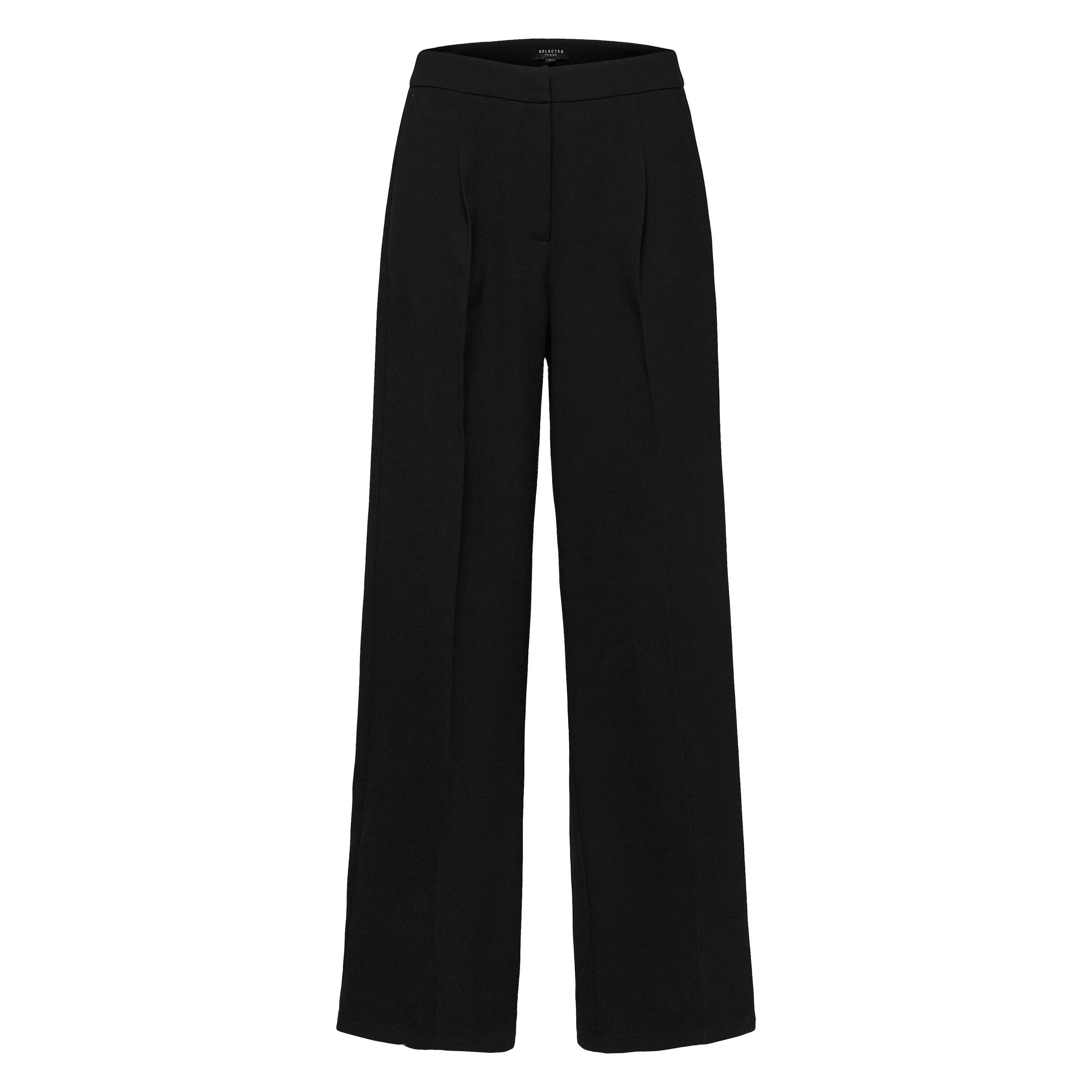 Selected, Damen, Hosen, Hose Slftinni, Schwarz, (W42/L32)