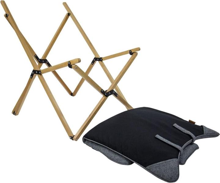 Produktbild Bo-Camp Urban Outdoor collection - Relaxstoel - Wembley - M - Nika - Grijs