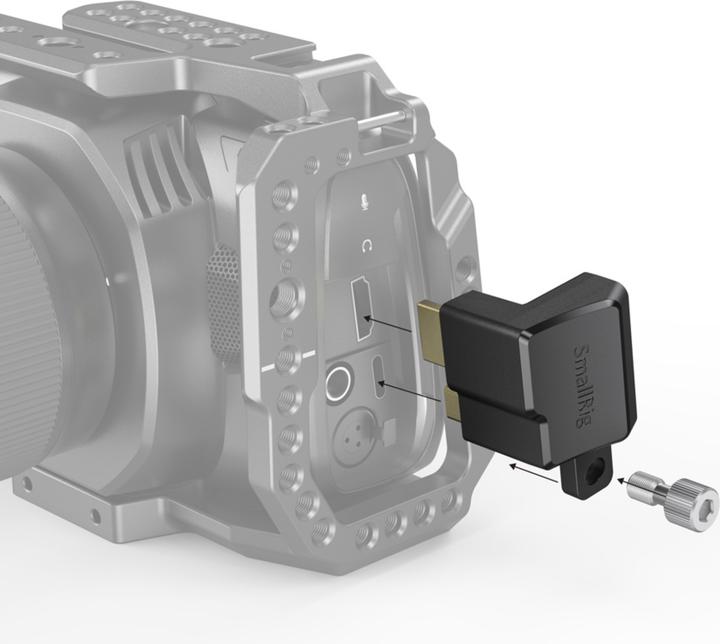 Produktbild SmallRig HDMI & Type-C Right-Angle Adapter für BMPCC 4K - AAA2700