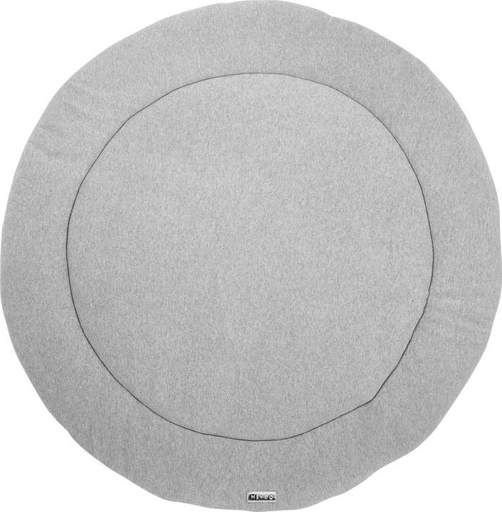 Actual product image Meyco Playpen insert rond Knit basic grey melange (95 cm, 95 cm)