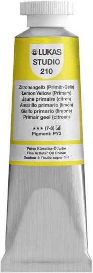 Vernice A Olio Lucas Prim.Giallo (Giallo, 37 ml)