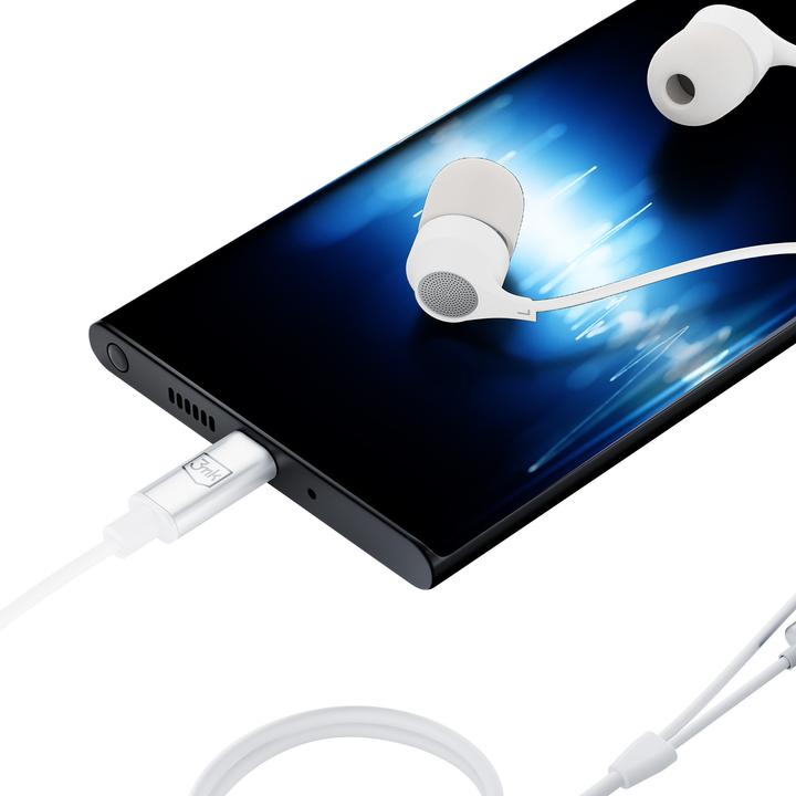 Actual product image 3MK Wired Earphones USB-C (No noise cancellation, Cable)