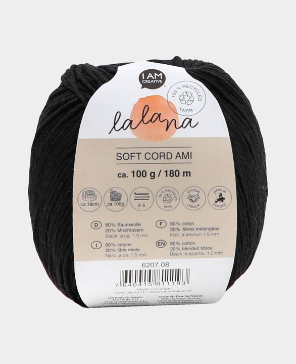 Actual product image Lalana Soft Cord Ami (180 m)