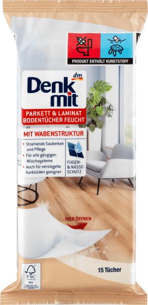 dm Denkmit Bodentücher Parkett und Laminat feucht