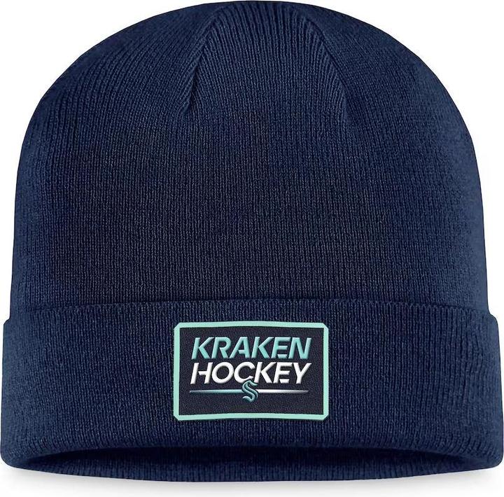 Actual product image IH Authentic Pro Prime Cuffed Beanie Seattle Kraken