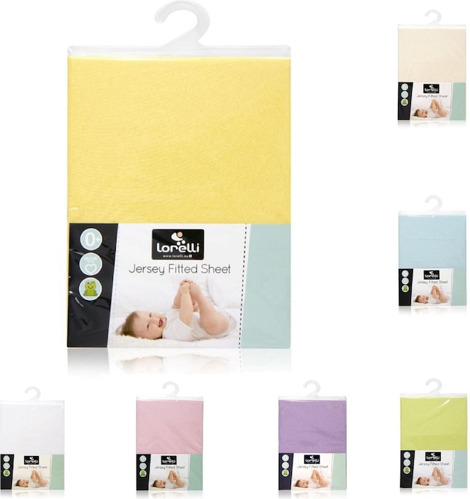 Lorelli Spannbetttuch Jersey 60 x 120 cm (120 x 60 cm)