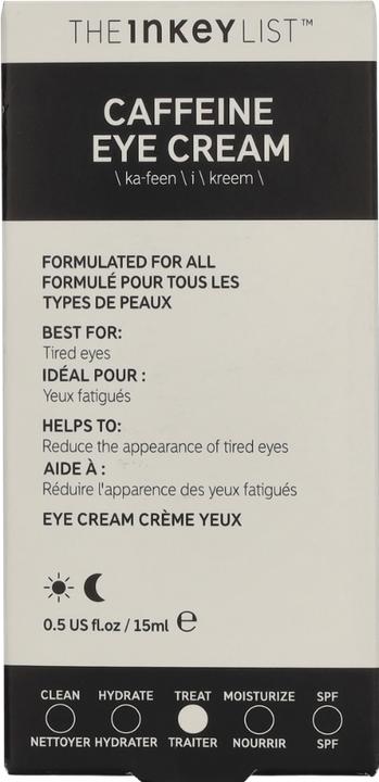 Actual product image The Inkey List Caffeine Eye Cream (Eye Care Cream, 15 ml, Day)
