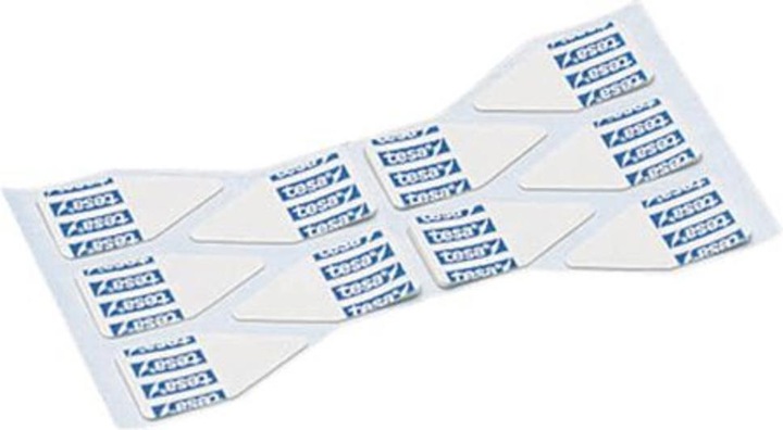 Actual product image tesa Powerstrips POSTER, 200g holding power, 20x double-sided adhesive strips (0.20 kg)