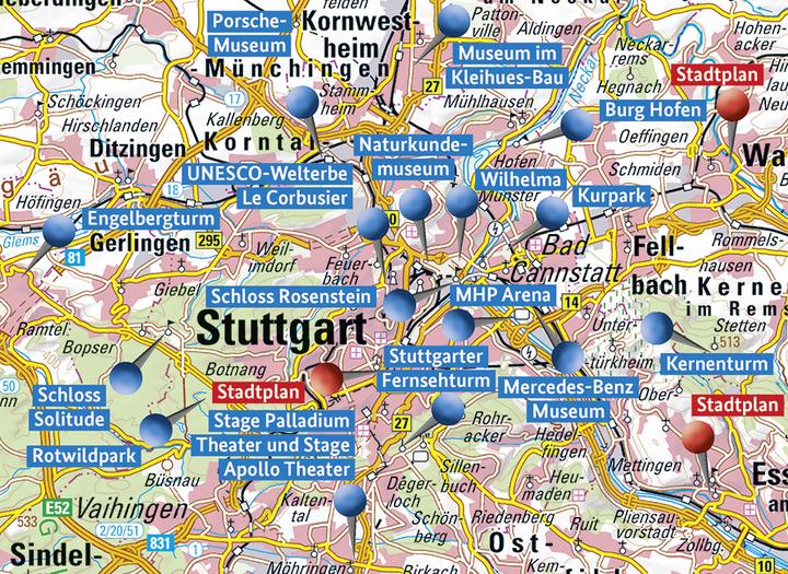 Actual product image Stuttgart Metropolitan Region