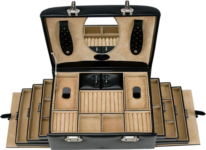 Produktbild Windrose Schmuckkästchen Merino 11 - Schwarz